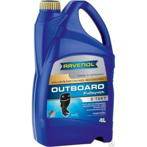 Масло RAVENOL Outboardoel 2T Mineral 4 л в Глазове