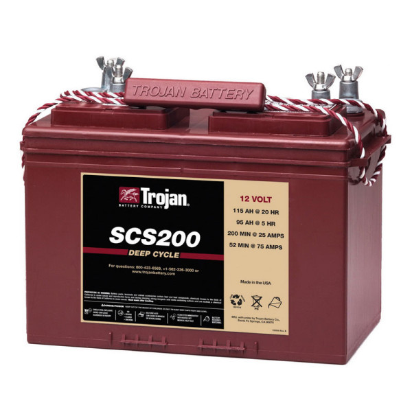 Тяговый аккумулятор для лодочного электромотора TROJAN SCS200 в Глазове